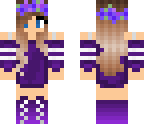purple girl