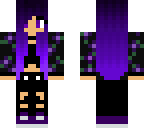 purple wolf girl