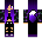 purple wolf girl