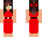 red dress