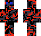 red lava cracks