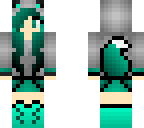 turquoise wolf girl
