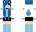 water kitty girl