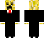 yellow creeper in suit