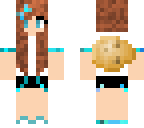 blue potato girl