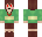 chara red eyes