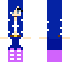 cute blue girl