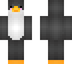 cute blush penguin