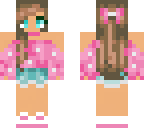 cute pink girl
