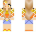edit candy corn girl