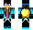 golden apple blue boy