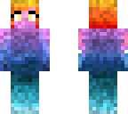 hair overlay rainbow