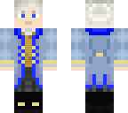high elf in blue coat