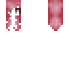 pink hair with a weird shading