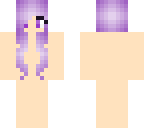 purple long hair