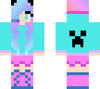 raimbow cat minecraft gamer