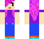 ranbow bun girl