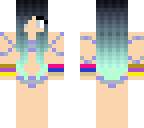recreation of cyan beach babe