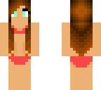 red bikini girl