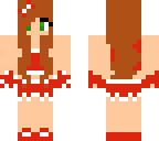 red cheerleader