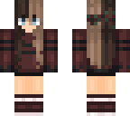 red sweater girl