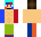 ripped ***** fire vs water skin with derp face
