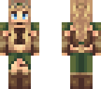 blue-eyed elf archer