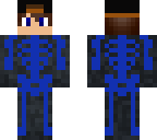 blue skeleton