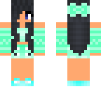 cute mint skin