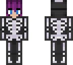 cute skeleton girl