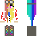 deadly rainbow scientist girl
