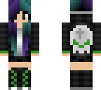 edit skull girl