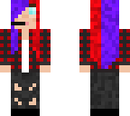 half and half hair