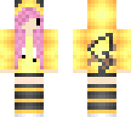 pikachu girl with pink hair