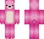pink bear with no weird thingy