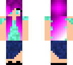 purple hair girl