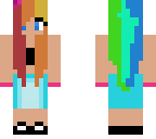 rainbow girl