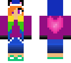 rainbow girl