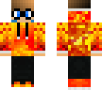 sad fire boy
