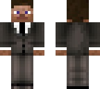 Secret Agent Steve | Minecraft Skin