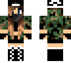 thug camo girl
