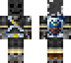 battle-worn dark cyborg