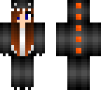 black and aorange