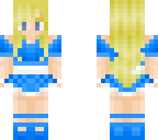 blue ballerina