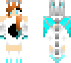 blue dragongirl