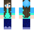 blue girl