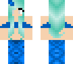 blue mermaid