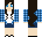blue plaid