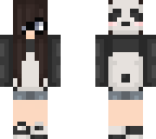 panda girl nerd