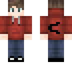 red c hoodie